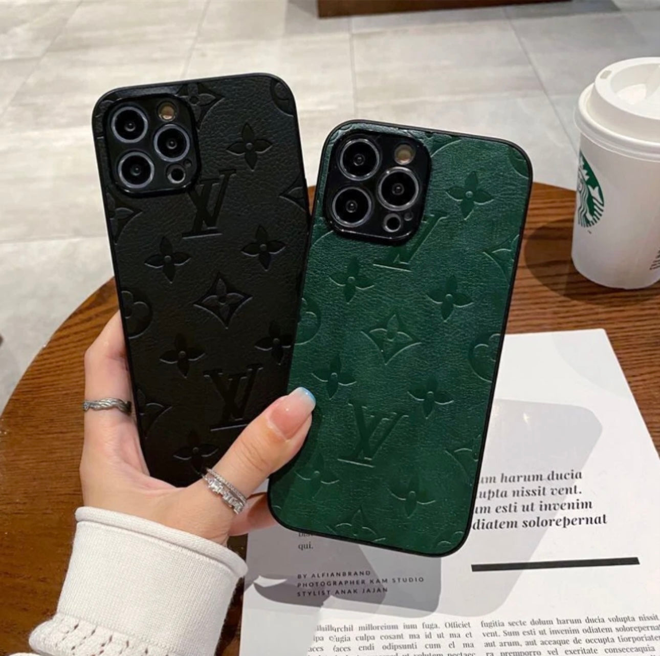 Luxurious x Mono iPhone Case | Shine