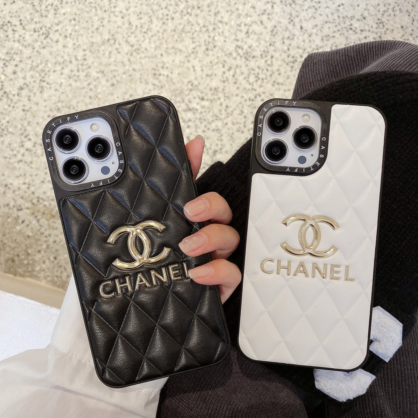 Lyxläder iPhone -fodral | Glans