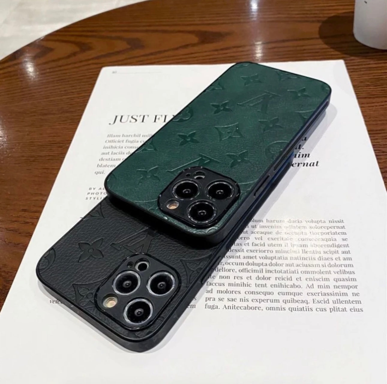 Luxurious x Mono iPhone Case | Shine