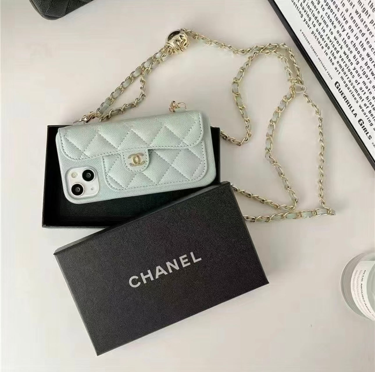 Luxurious iPhone Case Chain (Long chain)
