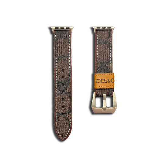 مدرب جلدي Apple Watch Band Dark Brown-YHK244221710