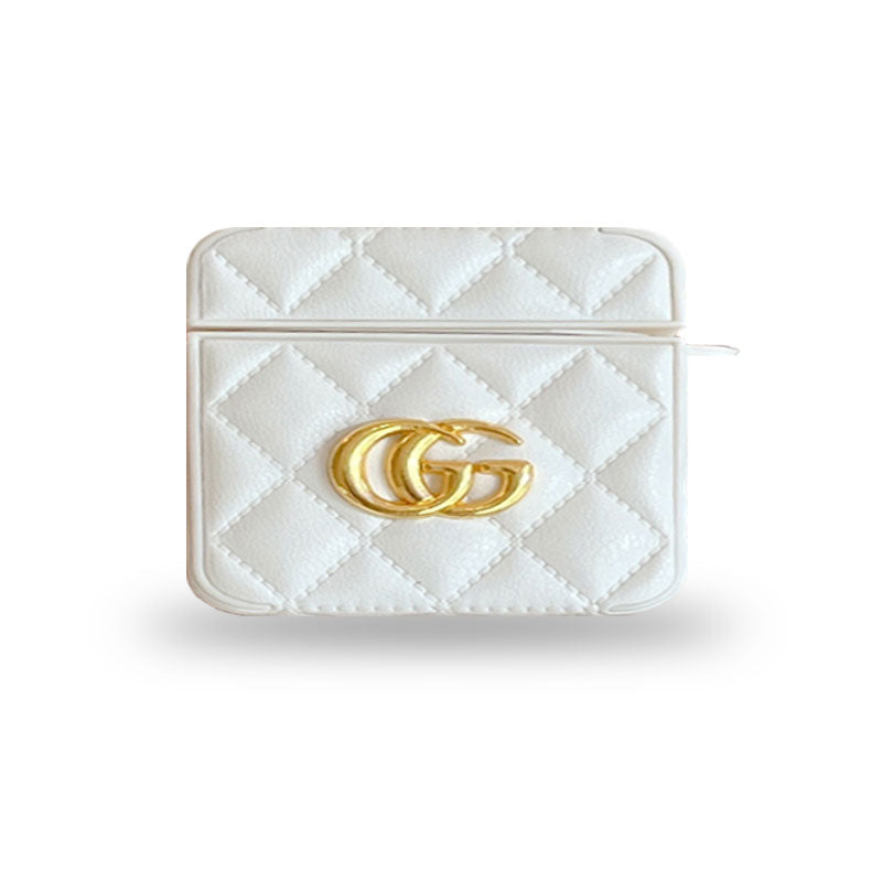 Luxury GG AirPods Cases White-LGB240424