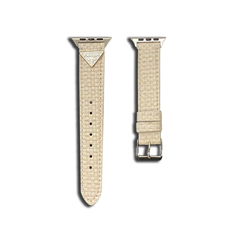 Strick Prada Apple Watch Band White-BZK240509