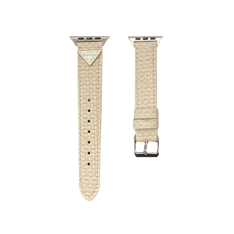 Band de montre Apple Prada en tricot Pink-Bzk240509