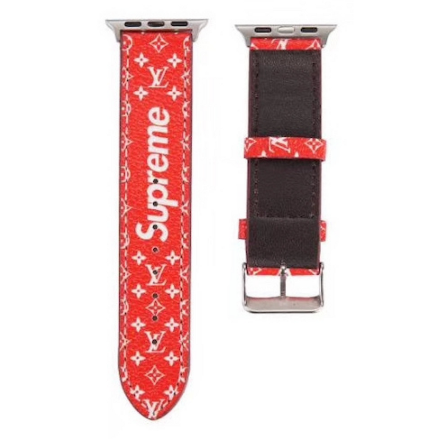 'LV' x SUP Leather Watch Bands