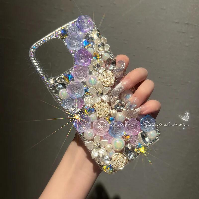 Case de iPhone de flores