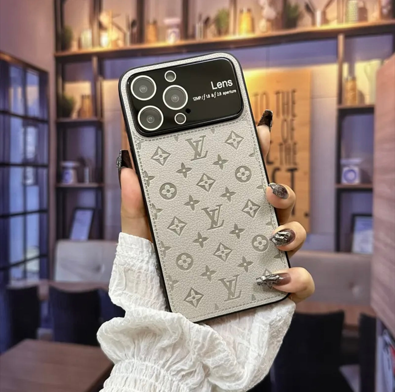 NEW LV  Shine x Mono iPhone Case