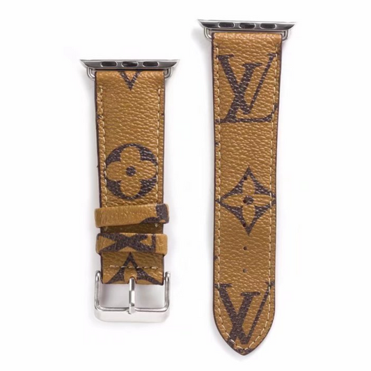 Lv hellbraunes Monogrammleder