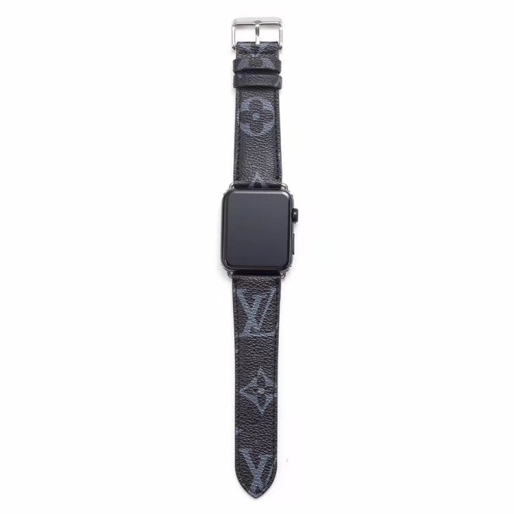 LV Blk Monogram Leather