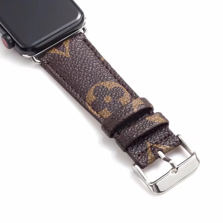 Lv braunes Monogrammleder