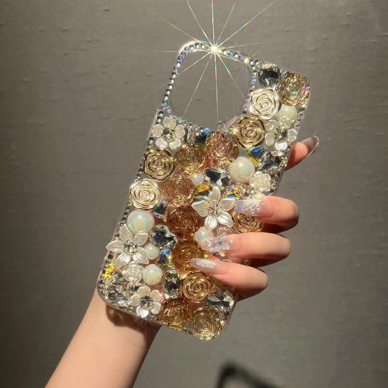 Case de iPhone de flores