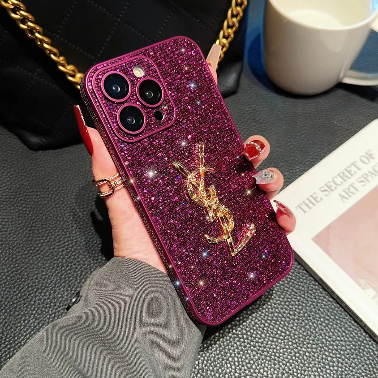 Ysl luxuoso iPhone capa