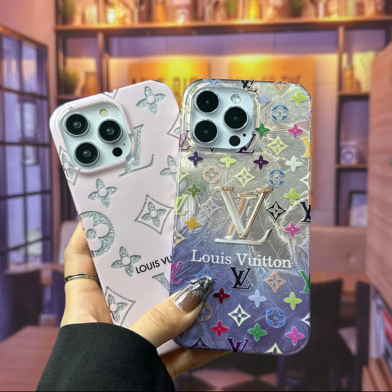 Lv Shine x Mono iPhone Case (avec boîte)