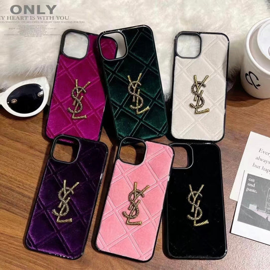 Case iPhone luxueuse YSL