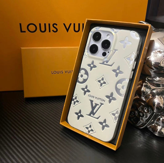 「LV」レーザーiPhoneケース|輝く