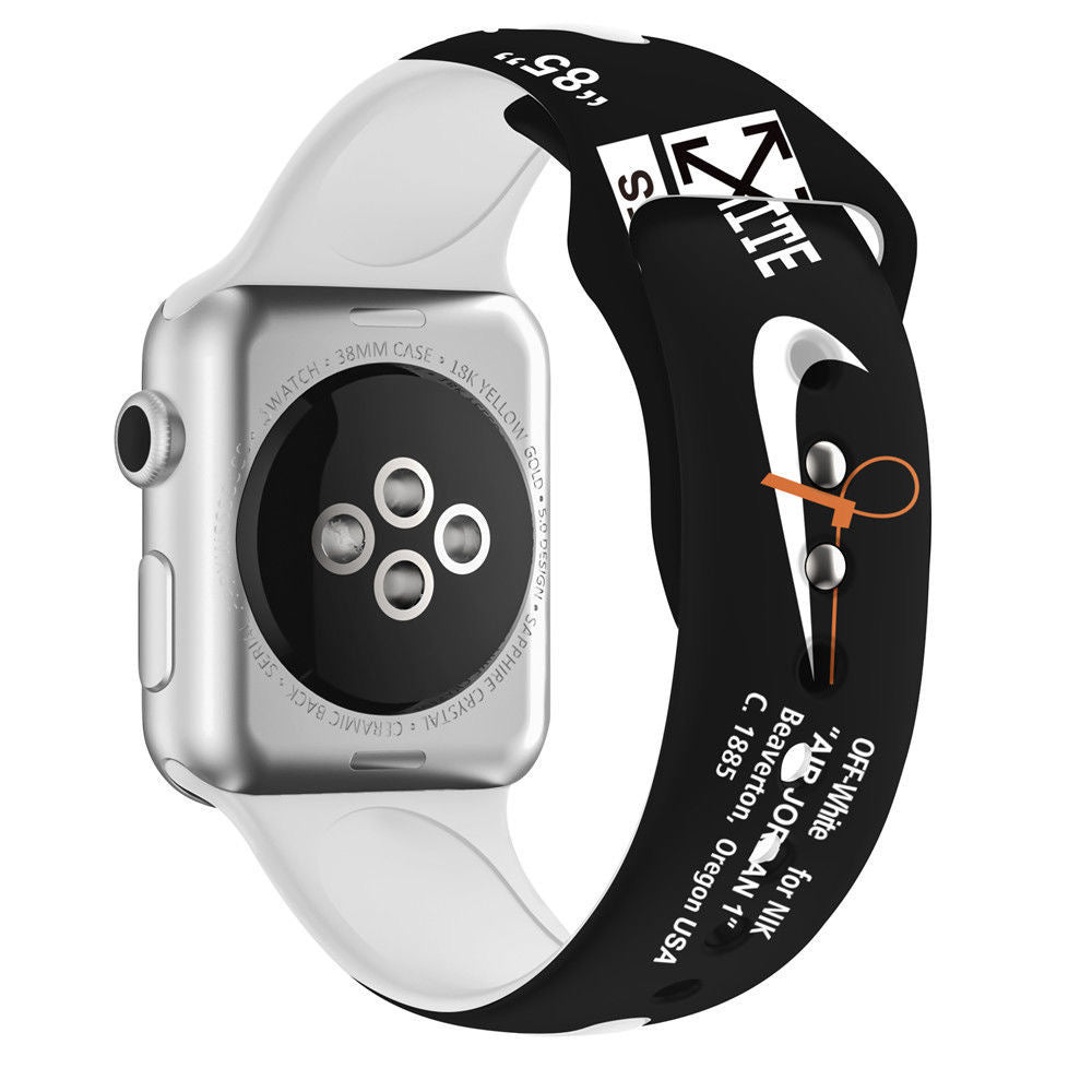 Bands sportifs en silicone Apple Watch