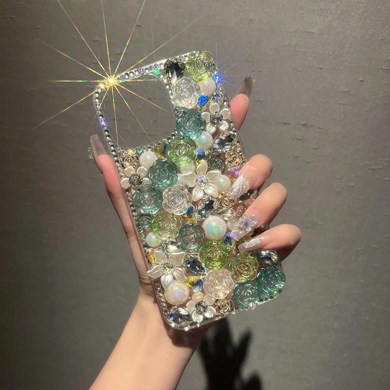 Case de iPhone de flores