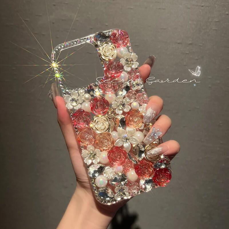 Case de iPhone de flores