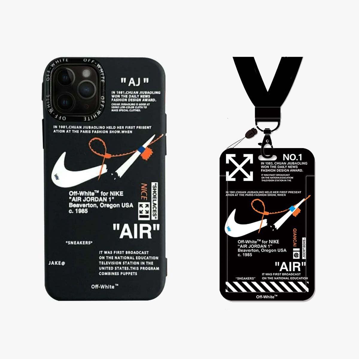 Verkoop | Nike X Off White Phone & Card Case | 2-pack | Sport